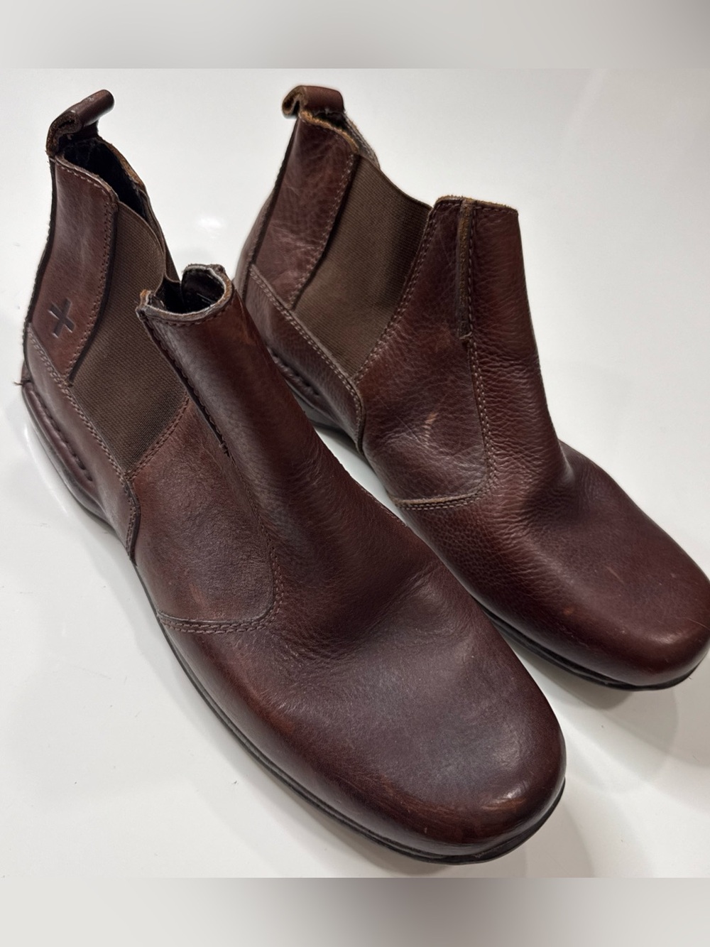 Dr. Marten Work Chelsea Brown Leather Boots Men’s Size 10M. 9C60 AW004 A050826